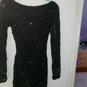 LULU'S black dress!